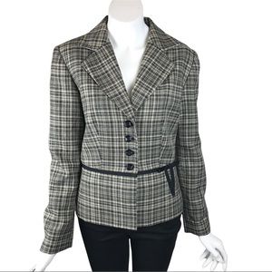 Giorgio Sant'Angelo Business Women Brown Blazer